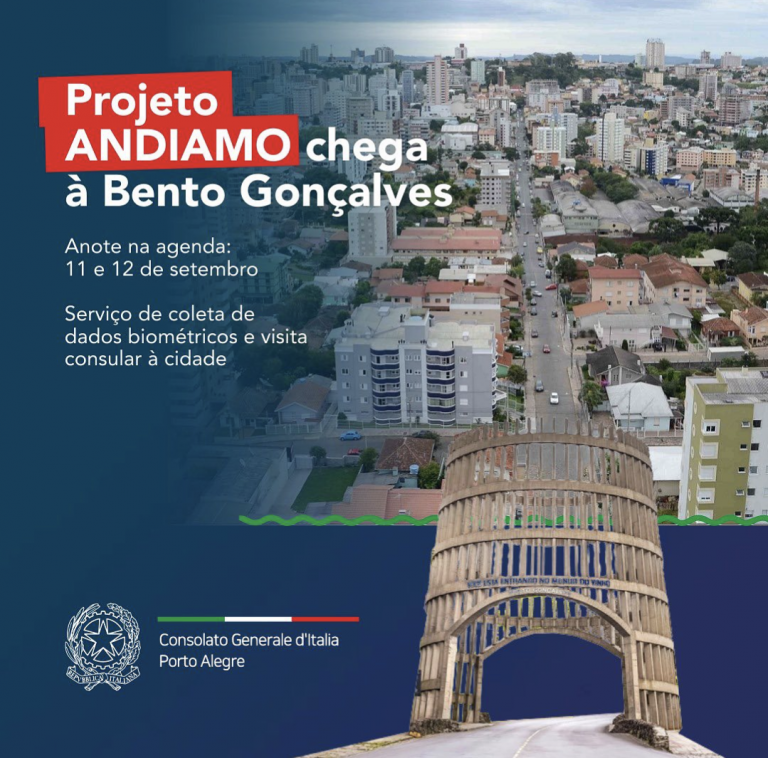 Progetto Andiamo Bento Gonçalves