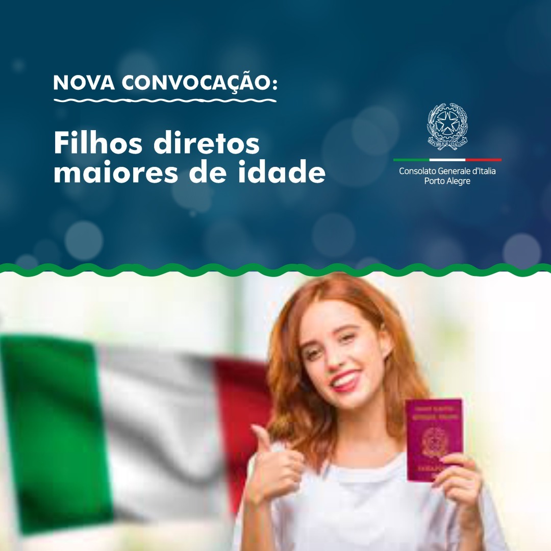 Nova convocação Filhos Diretos 2024